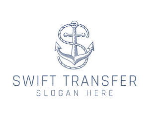 Marine Clothing Letter S logo design