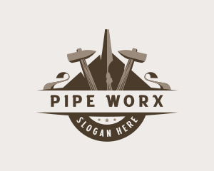 Woodwork Workshop Carpentry logo design