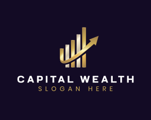 Finance Venture Capital Analytics logo design