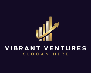 Finance Venture Capital Analytics logo design