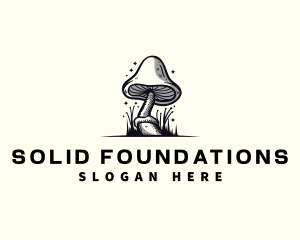 Mushroom Fungi Plant logo