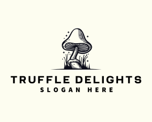 Mushroom Fungi Plant logo