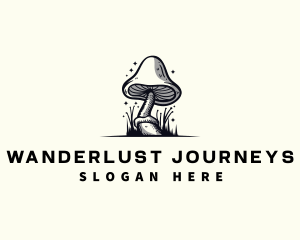 Mushroom Fungi Plant logo