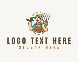 Farmer Gardener Fork logo