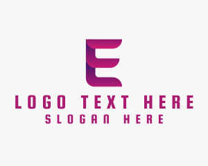 Creative Studio  Letter E  logo design