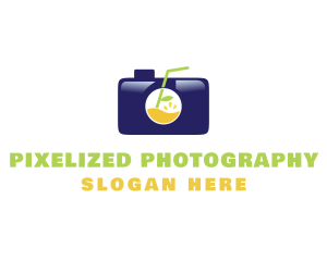 Food & Drink Camera Photography logo design