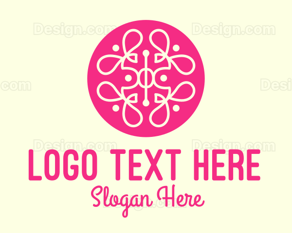 Pink Fancy Pattern Logo