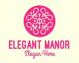 Pink Fancy Pattern logo design