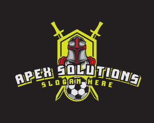 Varsity Knight Soccer logo design