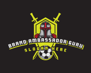 Varsity Knight Soccer logo design