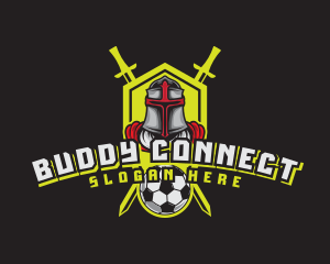 Varsity Knight Soccer logo design