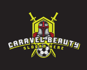 Varsity Knight Soccer logo design