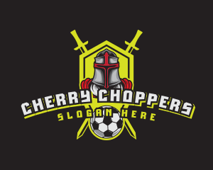 Varsity Knight Soccer logo design