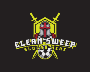 Varsity Knight Soccer logo design