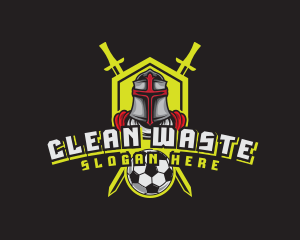 Varsity Knight Soccer logo design