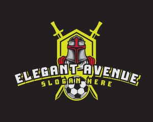 Varsity Knight Soccer logo design