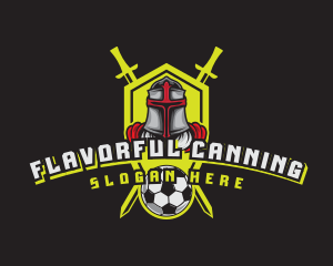 Varsity Knight Soccer logo design