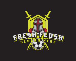 Varsity Knight Soccer logo design