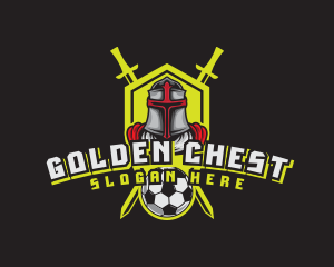 Varsity Knight Soccer logo design