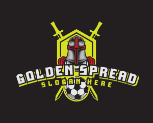 Varsity Knight Soccer logo design