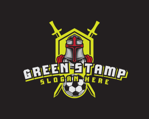 Varsity Knight Soccer logo design