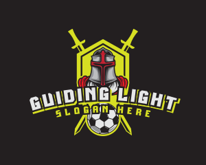 Varsity Knight Soccer logo design