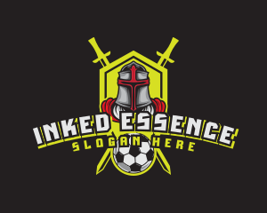 Varsity Knight Soccer logo design