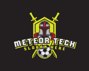 Varsity Knight Soccer logo design