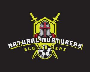 Varsity Knight Soccer logo design