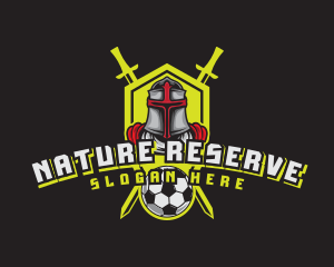 Varsity Knight Soccer logo design