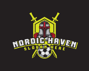 Varsity Knight Soccer logo design