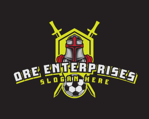 Varsity Knight Soccer logo design