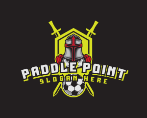 Varsity Knight Soccer logo design