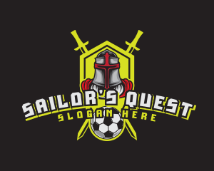 Varsity Knight Soccer logo design