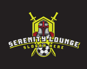 Varsity Knight Soccer logo design