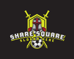 Varsity Knight Soccer logo design