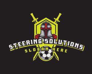 Varsity Knight Soccer logo design