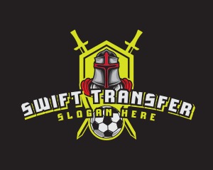 Varsity Knight Soccer logo design