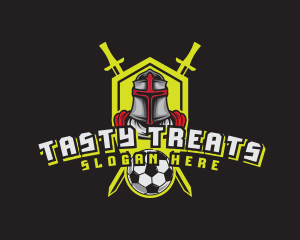 Varsity Knight Soccer logo design