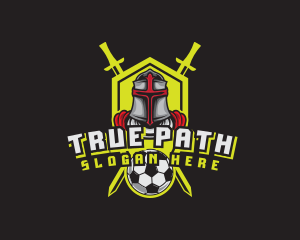 Varsity Knight Soccer logo design