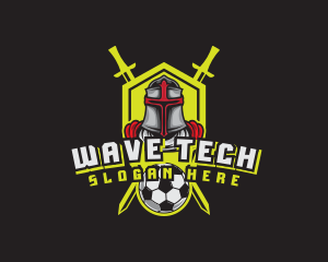 Varsity Knight Soccer logo design