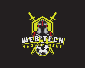 Varsity Knight Soccer logo design