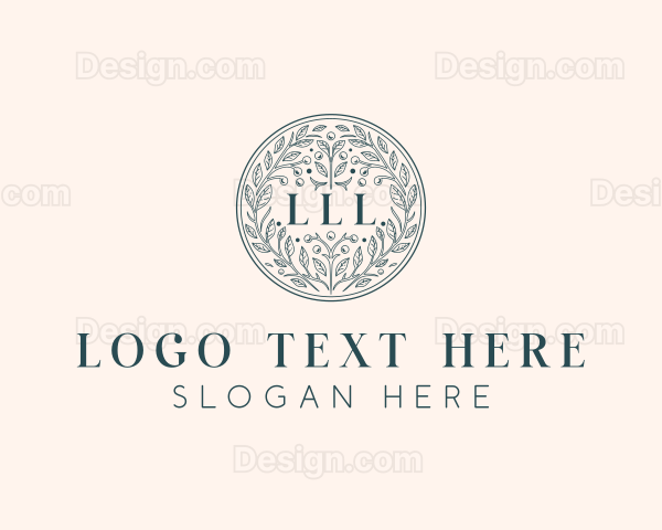 Wedding Floral Event Logo