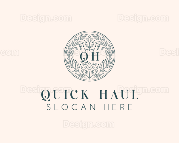 Wedding Floral Event Logo