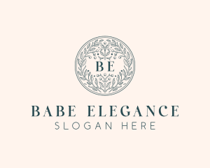 Wedding Floral Event logo design