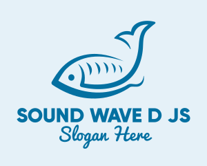 Simple Seafood Fish Logo