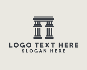 Column - Column Law Firm logo design