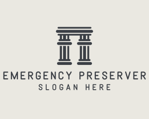 Column Law Firm logo design