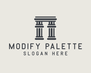 Column Law Firm logo design