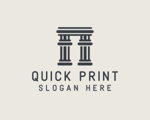 Column Law Firm logo design